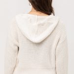 RARE EDGE SWEATER ZIP UP HOODIE